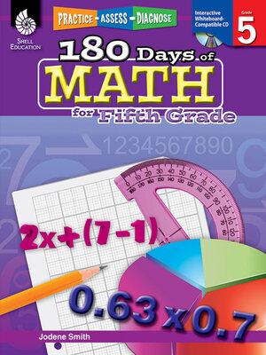 cover image of 180 Days of Math for Fifth Grade